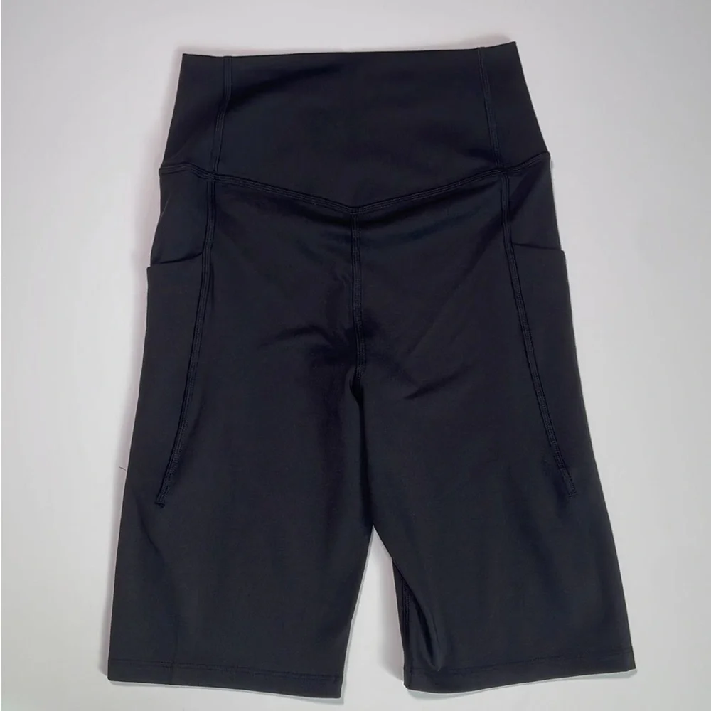 The North Face Black long pocket biker short NWT woman’s SzS - Picture 12 of 12